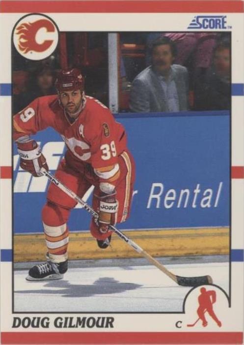 1990-91 Score 100 Hottest Players and Rising Stars - Doug Gilmour #69