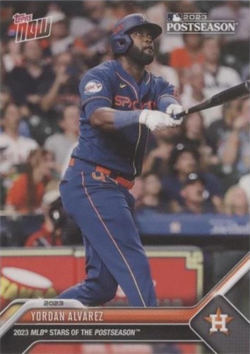 2023 Topps Now MLB Stars of the Postseason - Yordan Alvarez #PS-6