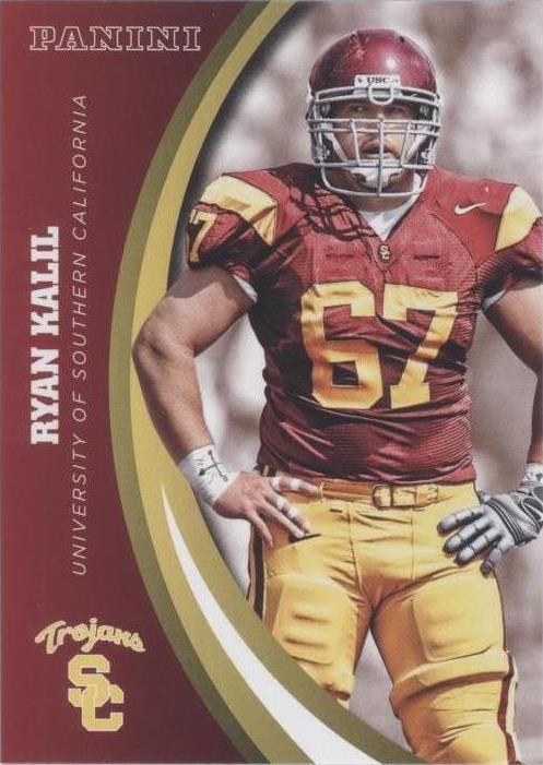 2015 Panini USC Trojans Ryan Kalil #60