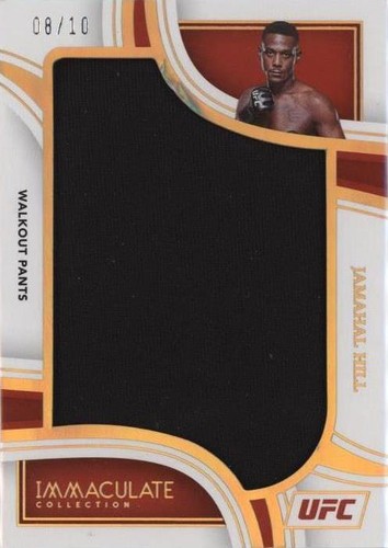 2023 Panini Immaculate Collection UFC - Jamahal Hill #JM-JHL