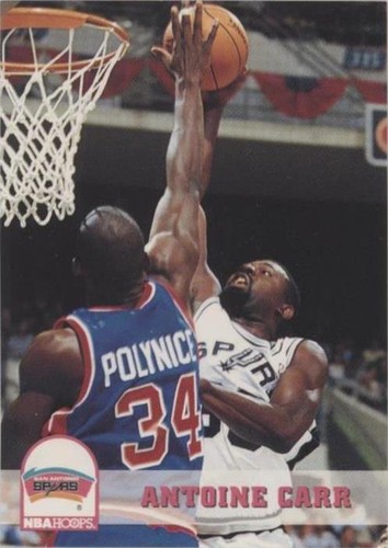 1993-94 NBA Hoops - Antoine Carr #196