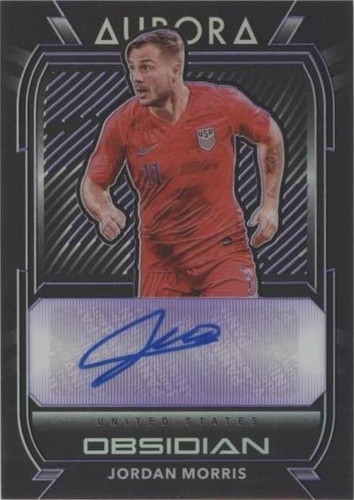 2020-21 Panini Obsidian Jordan Morris #AU-JMR
