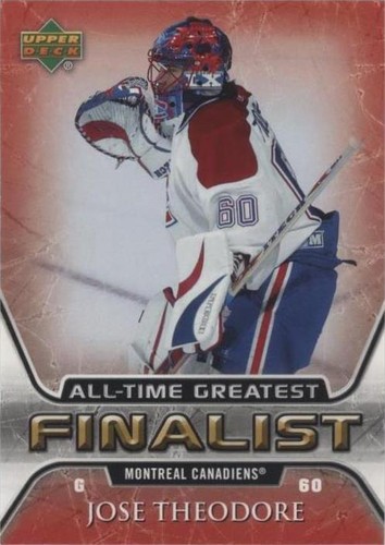 2005-06 Upper Deck NHL Finalist - Jose Theodore #32