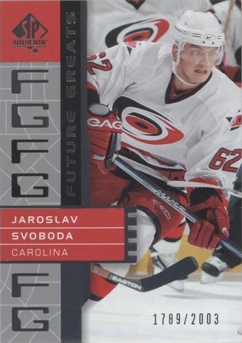 2002-03 SP Authentic - Jaroslav Svoboda #111