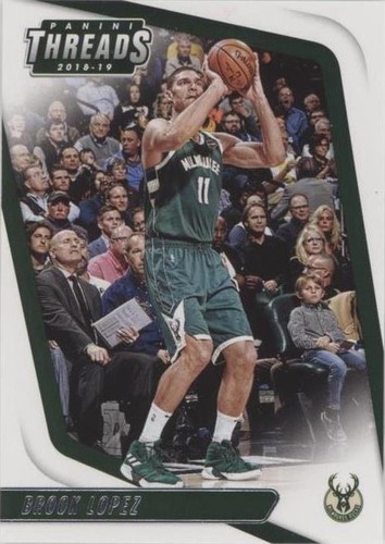 2018-19 Panini Threads - Brook Lopez #8
