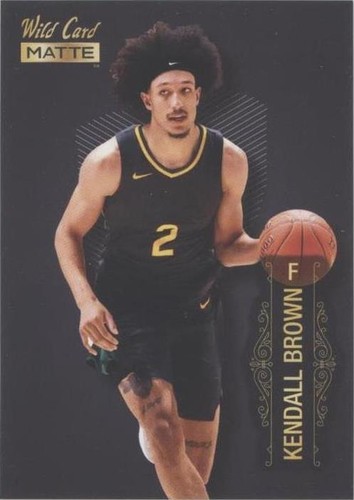 2022-23 Wild Card Matte Draft - Kendall Brown #MB-46