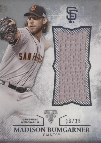 2015 Topps Triple Threads - Madison Bumgarner #UJR-MBR