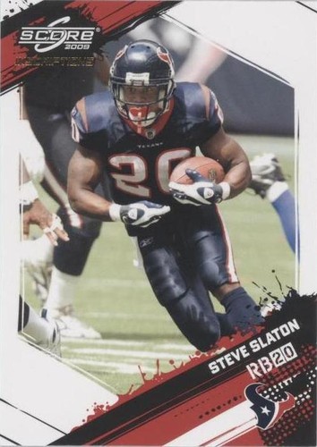 2009 Score Inscriptions Steve Slaton #121