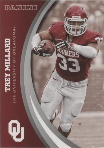 2016 Panini Oklahoma Sooners Trey Millard #46