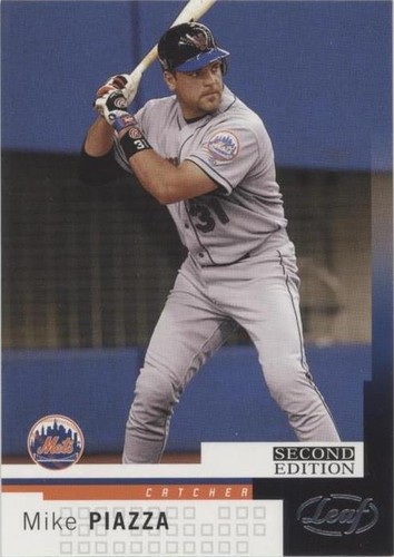 2004 Leaf Second Edition - Mike Piazza #167