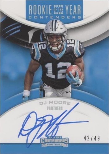 2018 Panini Contenders D.J. Moore #RYA-DJM
