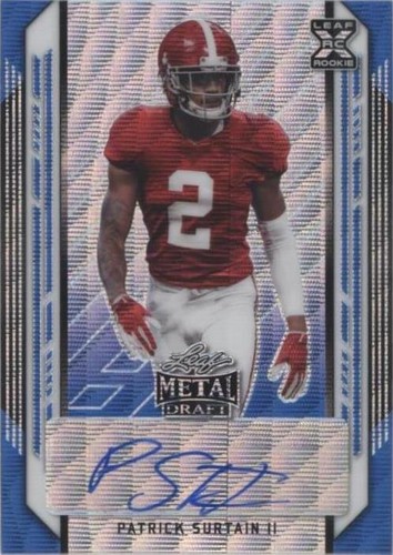 2021 Leaf Metal Draft Patrick Surtain II #BA-PS2