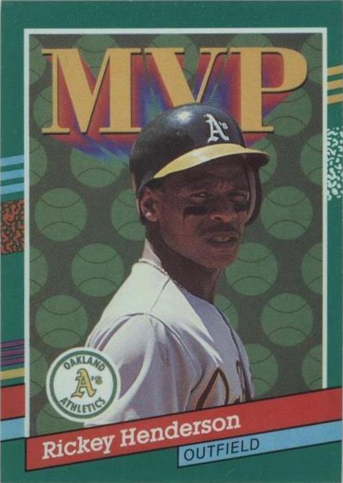 Donruss 1991 - Rickey Henderson #387