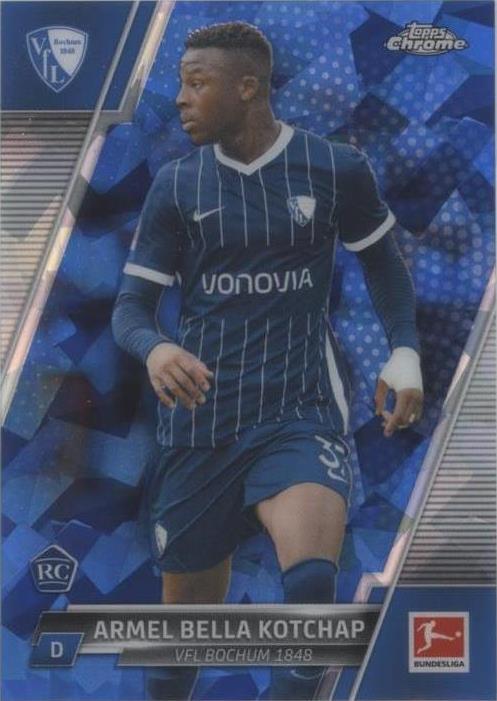 2021-22 Topps Chrome Bundesliga Sapphire Edition Armel Bella-Kotchap #24