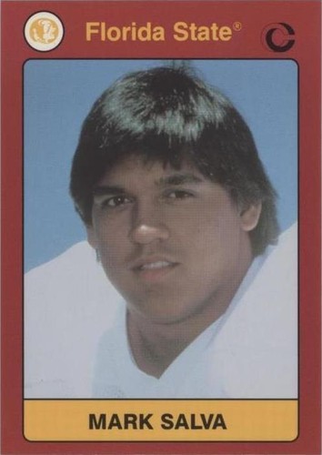 1991 Collegiate Collection Florida State Seminoles Mark Salva #74