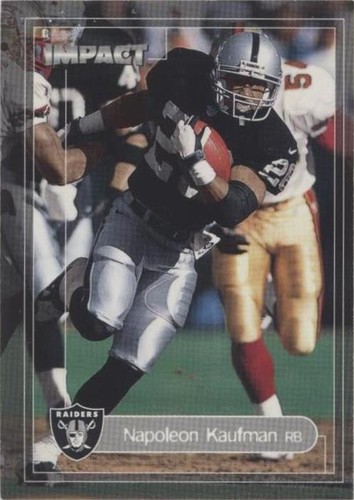 2000 Skybox Impact Napoleon Kaufman #126