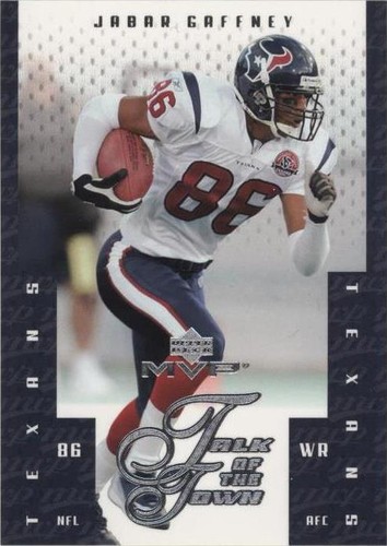 2003 Upper Deck MVP Jabar Gaffney #TT-79