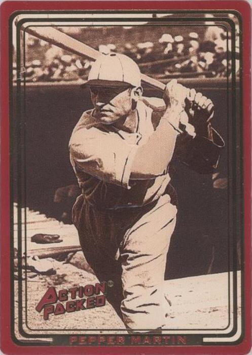 1993 Action Packed - Pepper Martin #132