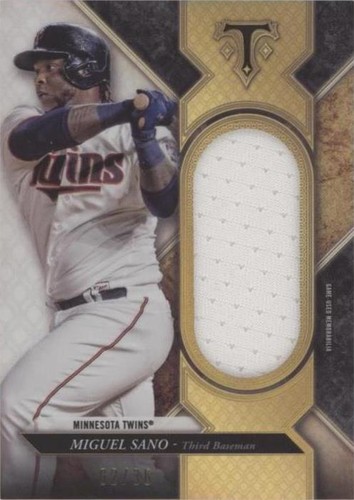 2017 Topps Triple Threads - Miguel Sanó #SJR-MSN