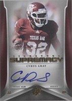 2012 SPx Cyrus Gray #SUP-CG