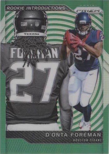 2017 Panini Prizm D'onta Foreman #11