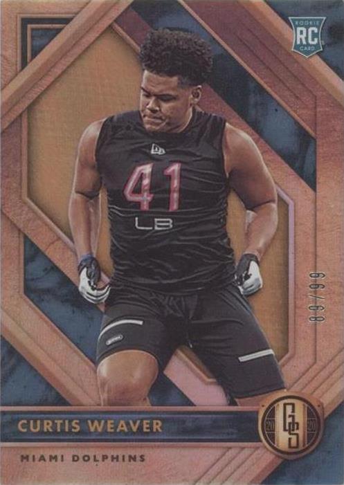 2020 Panini Gold Standard Curtis Weaver #159