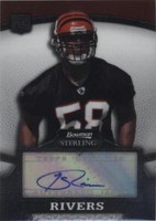 2008 Bowman Sterling Keith Rivers #107