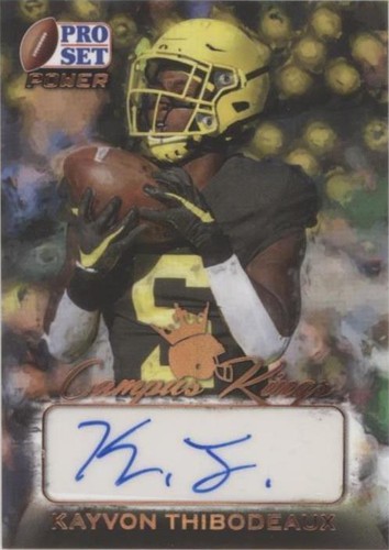 2021 Leaf Pro Set Power Kayvon Thibodeaux #CK-KT1