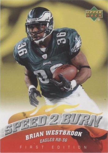 2007 Upper Deck First Edition Brian Westbrook #SB-BW
