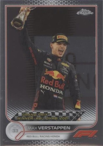 2022 Topps Chrome Formula 1 - Max Verstappen #172