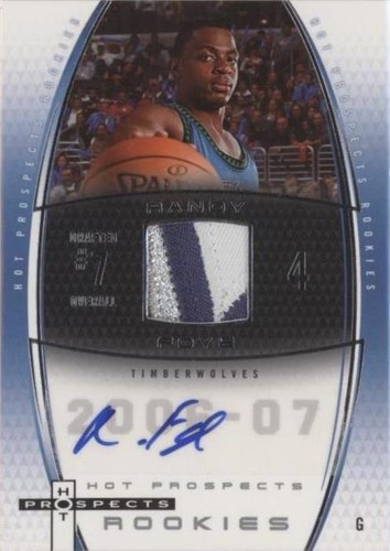 2006-07 Fleer Hot Prospects - Randy Foye #66