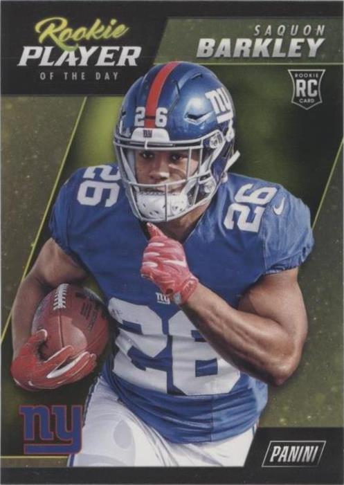 2018 Panini Player of the Day Saquon Barkley #R6
