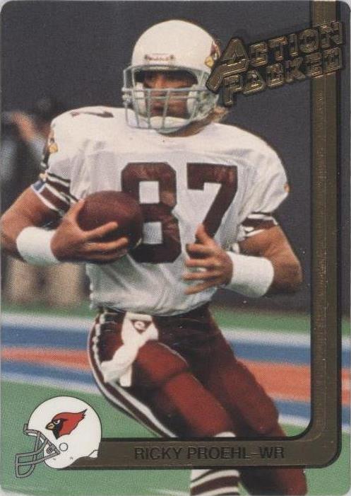 Ricky Proehl #217 1991 lleno de acción