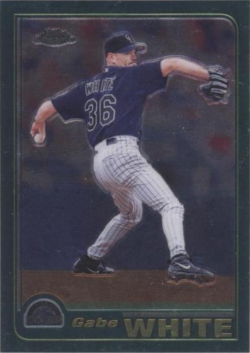 2001 Topps Chrome - Gabe White #540