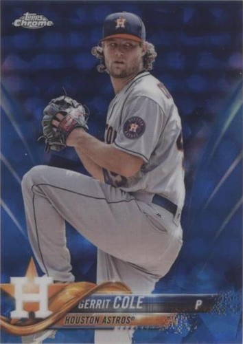 2018 Topps Chrome Sapphire Edition - Gerrit Cole #443