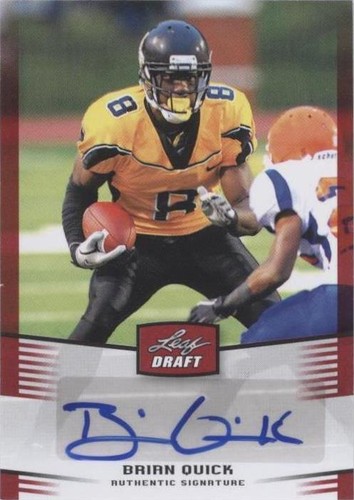 2012 Leaf Draft Brian Quick #BQ1