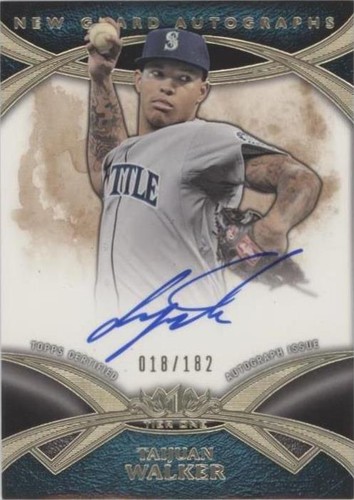 2014 Topps Tier One - Taijuan Walker #NGA-TW