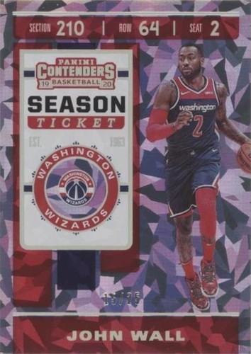 2019-20 Panini Contenders - John Wall #47