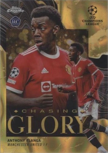 2021-22 Topps Chrome UCL Anthony Elanga #CG-11
