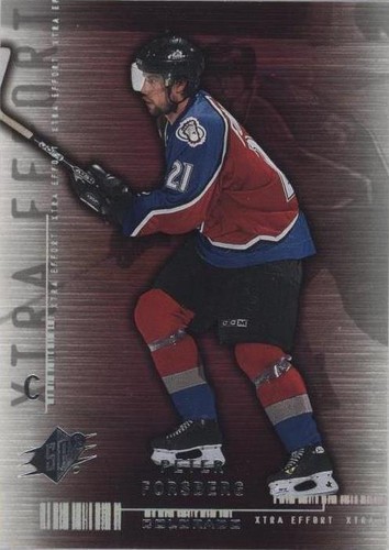 2000-01 SPx - Peter Forsberg #71
