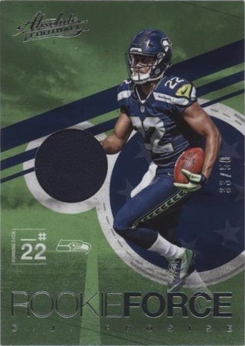 2016 Panini Absolute C.J. Prosise #3