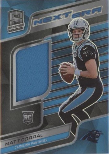 2022 Panini Spectra Matt Corral #NE-MCO