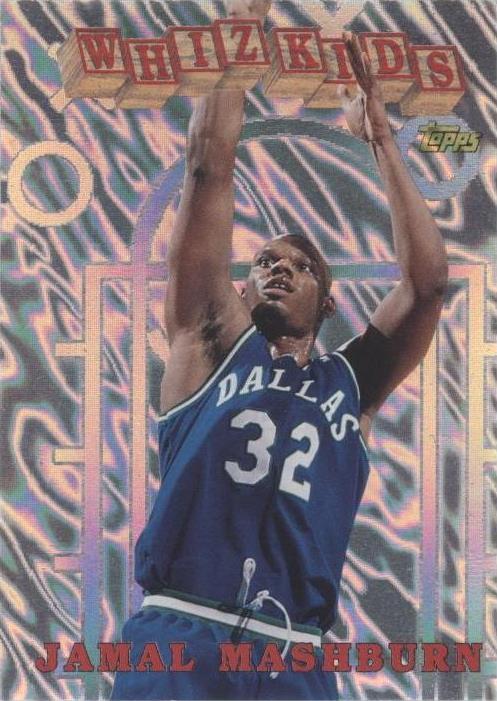1995-96 Topps - Jamal Mashburn #WK10