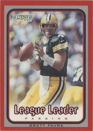 2001 Score Select Brett Favre #245