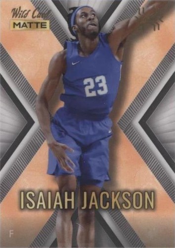 2022-23 Wild Card Matte Draft - Isaiah Jackson #MXP-15