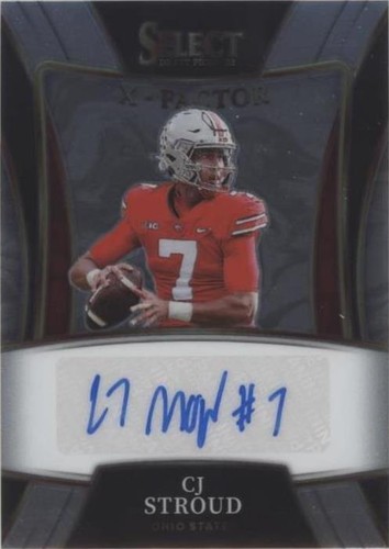 2022 Panini Select Draft Picks C. J. Stroud #X-CJS