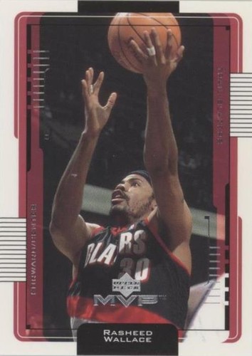 2001-02 Upper Deck MVP - Rasheed Wallace #135