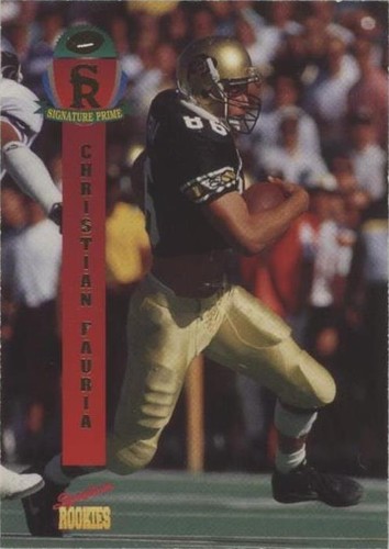 1995 Signature Rookies Prime Christian Fauria #15