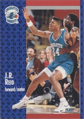 1991-92 Fleer Tony's Pizza - J.R. Reid #S-112