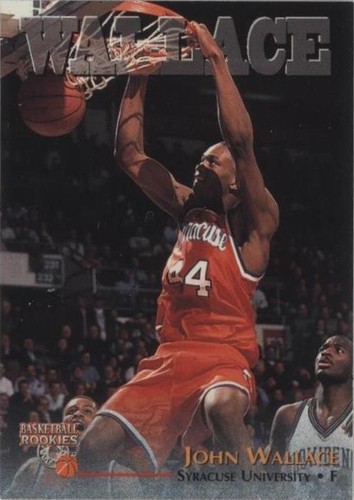 1996 Score Board Basketball Rookies - John Wallace #8